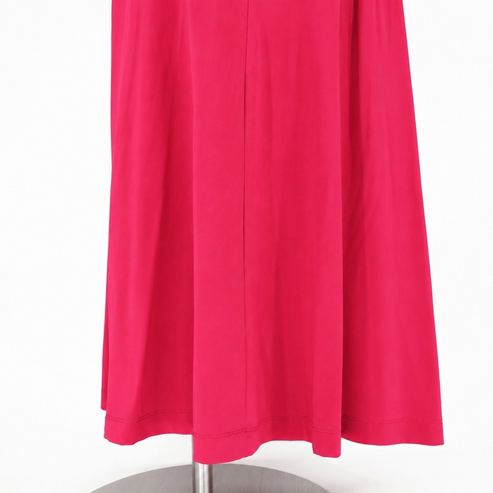 Rosetta Getty x RTR Cut Out Twist Front Dress Size M Red Midi Dress GUC - Picture 5 of 8